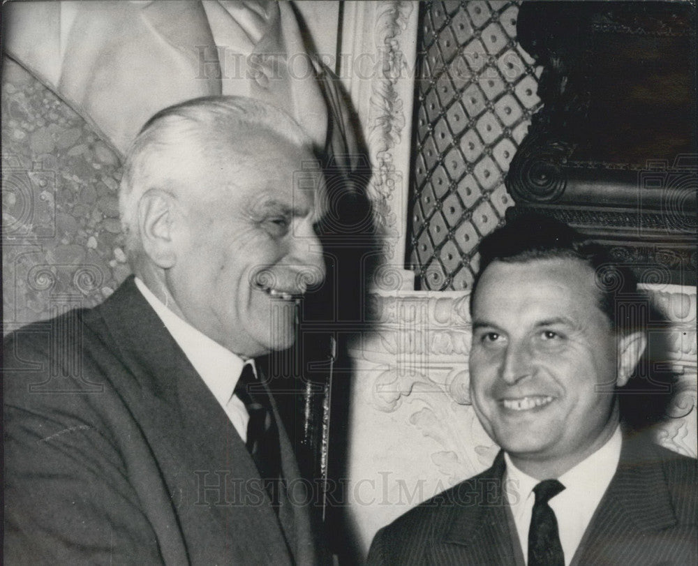 1959 Marius Senator &amp; M. Chalazon.,New French Senate - Historic Images