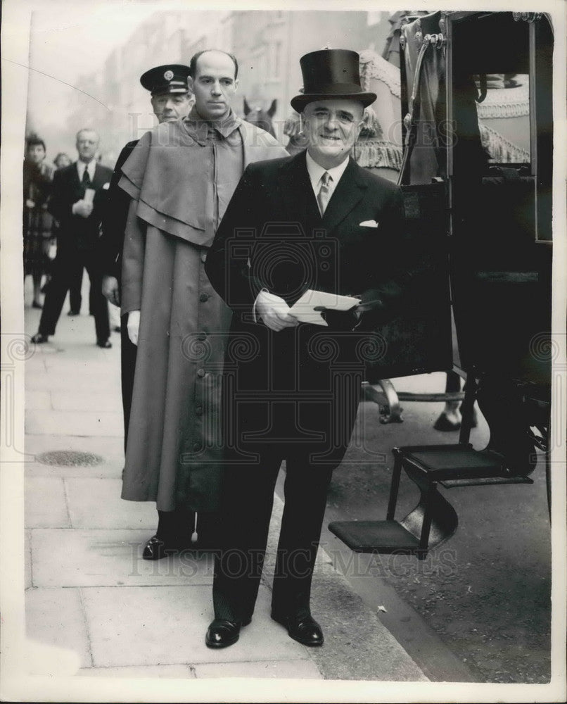 1953, Greek Ambassador to London Basil Mostras - KSB02441 - Historic Images