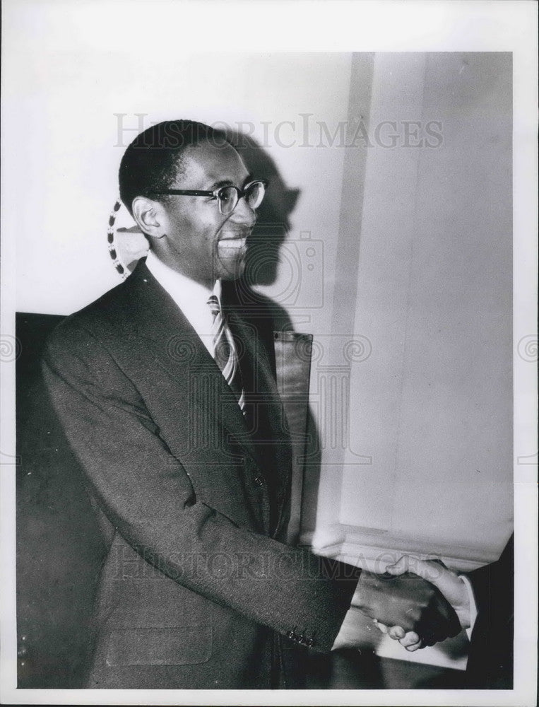 1964 Press Photo Paramount Chief of Basutoland Motlotlehi Moshoeshoe - KSB02443-Historic Images