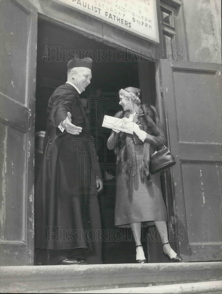 Press Photo US Amb,Claire Booth Luce - KSB02671-Historic Images