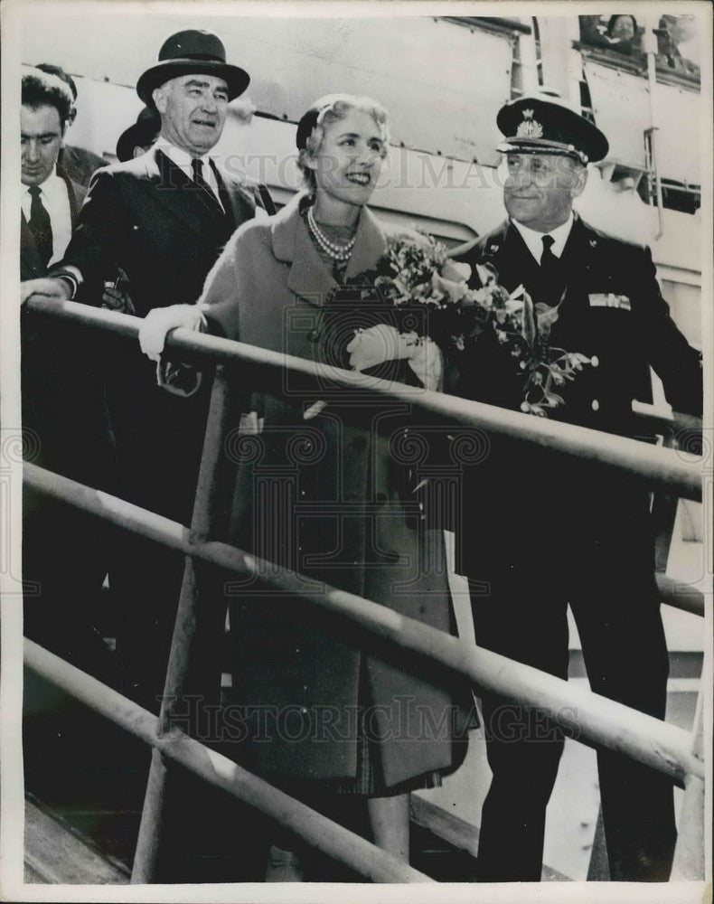 1953 Press Photo US AMb to Italy,Mrs. Clare Luce Booth - Historic Images