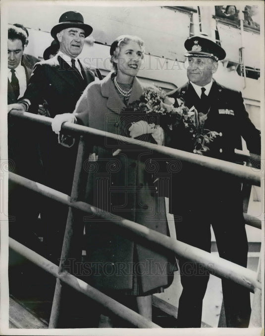 1953 Press Photo US AMb to Italy,Mrs. Clare Luce Booth - Historic Images