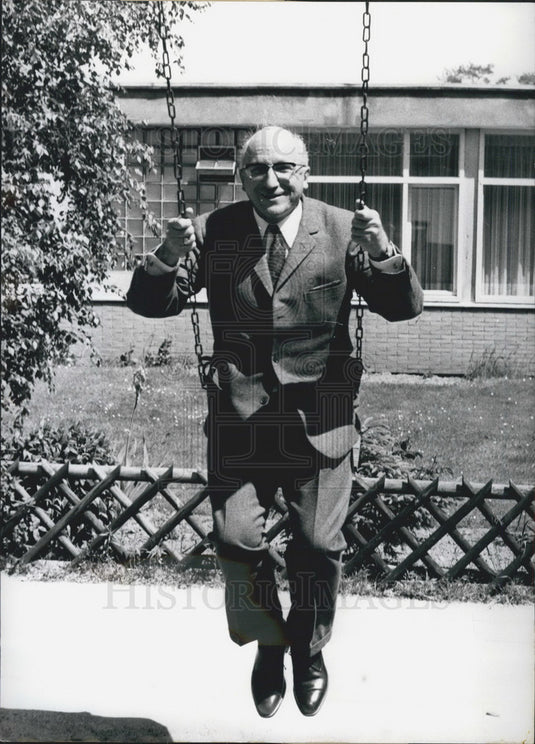 1970 Press Photo Minister President Heinz Kuhn visit Federal Republic Germany-Historic Images