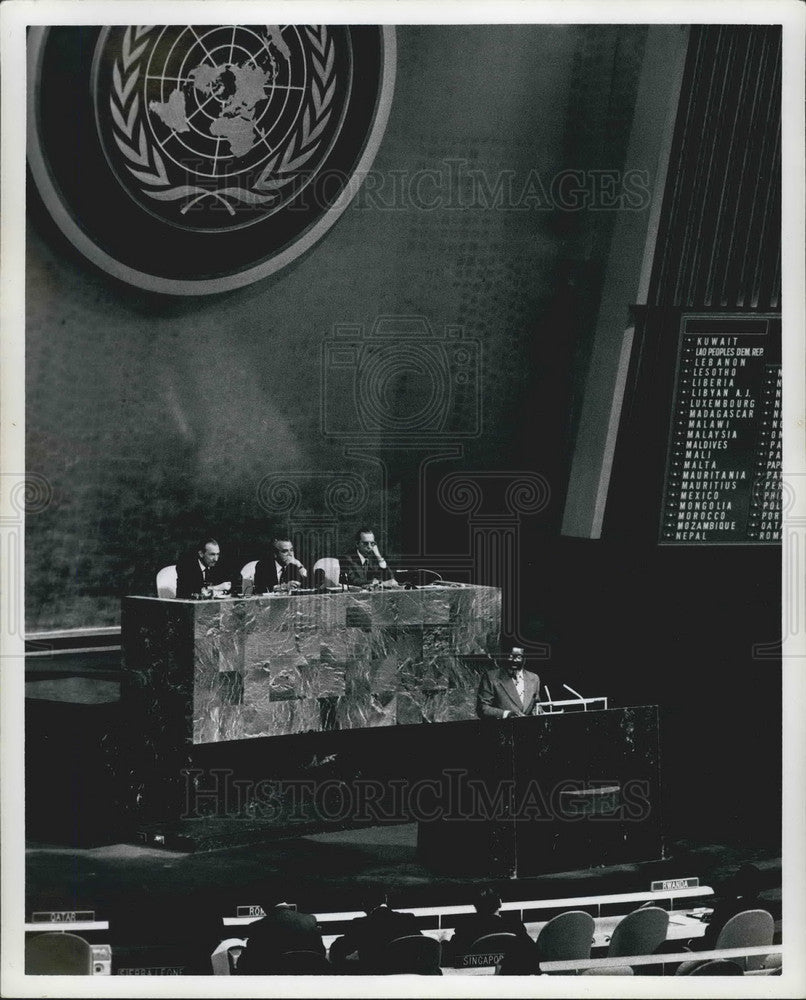 1978 Gen Assembly of UN,Sam Nujoma,President of SWAPO - Historic Images