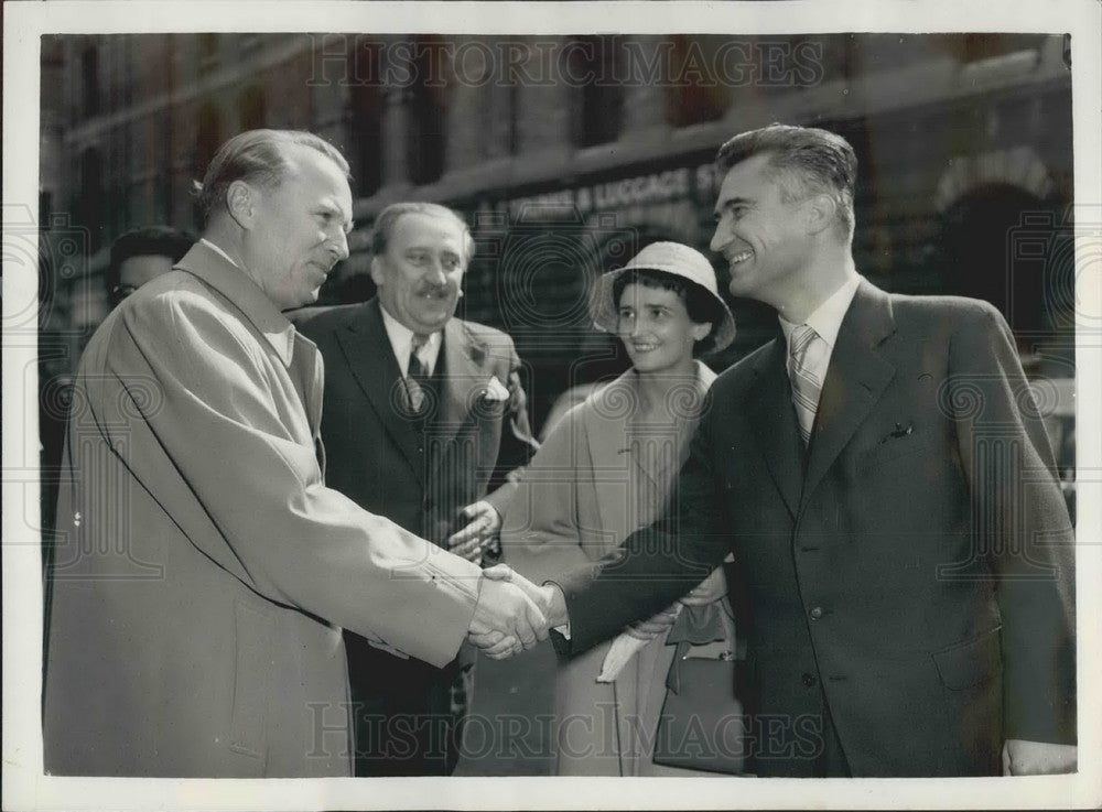 1958 Press Photo Dr. Miroslav Galuska, the new Czech Ambassador to Britain-Historic Images