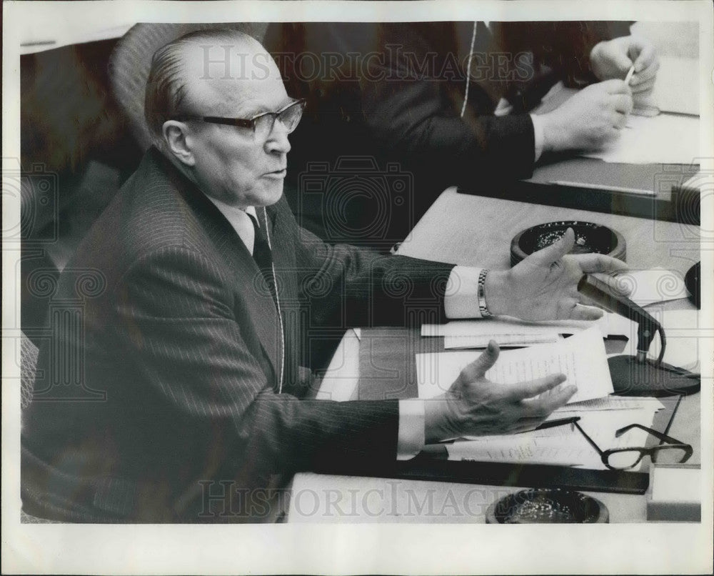 1976 Ambassador Yakov Malik of the Soviet Union - Historic Images