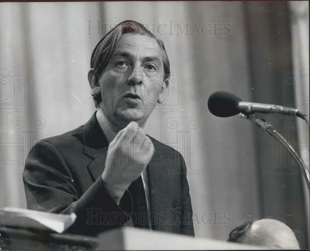 1974 Press Photo Mr. Len Murray ,at Trades Union Congress - KSB03893-Historic Images