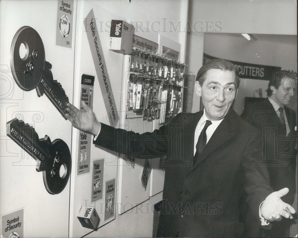 1974 Press Photo Len Murray, General Secretary of the Trades Union Congress - Historic Images