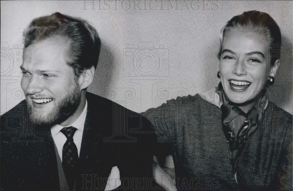 Press Photo Nina & Frederik Van Pallandt - KSB03937 - Historic Images