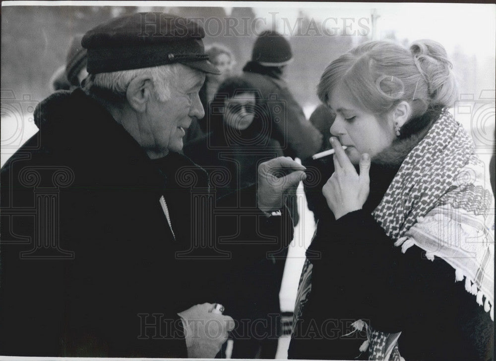Press Photo Actress Pola Kinski - KSB03981 - Historic Images