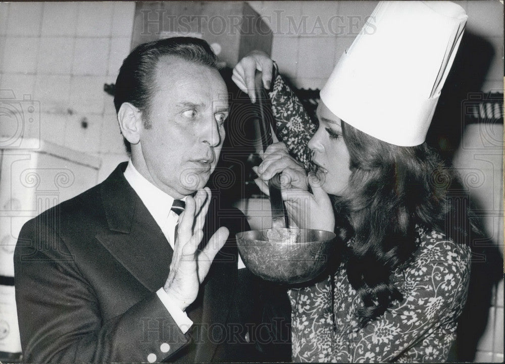 1970 Hungarian evening with Terry Torday in Berlin - Historic Images