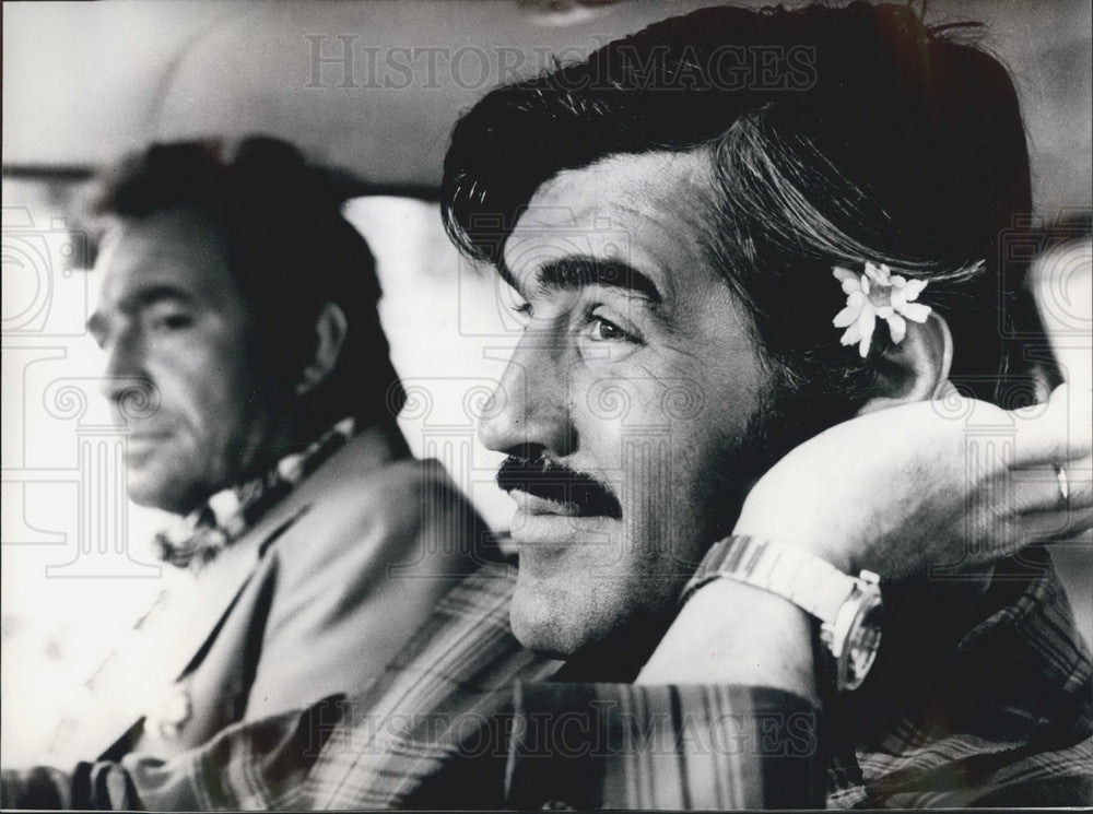 Press Photo Actors Ugo Tognazzi and Mario Adorf in "The Mistake", - KSB04053 - Historic Images
