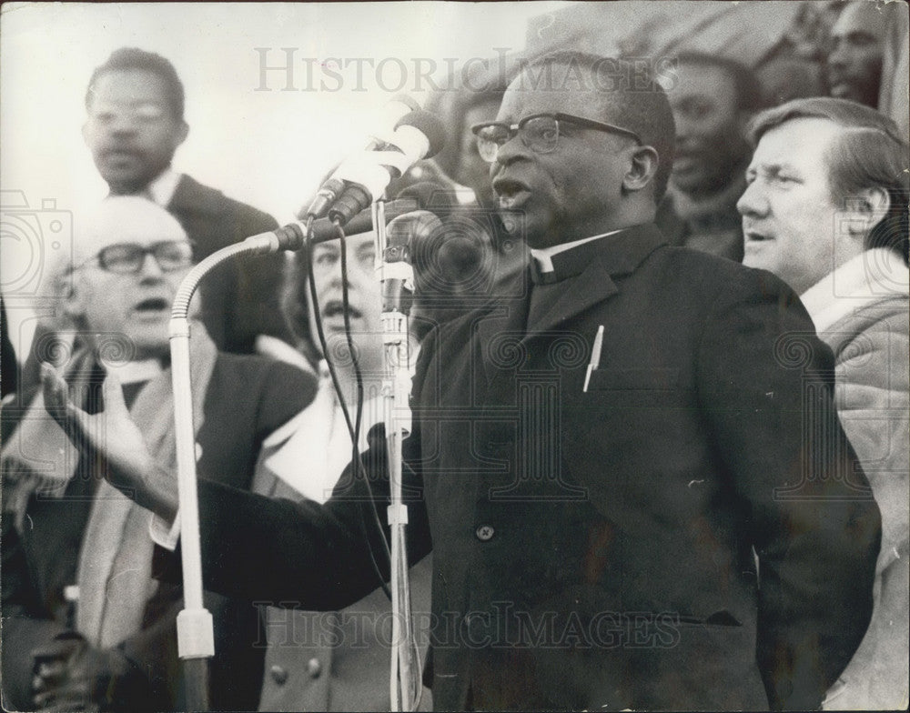 1972 Bishop Abel Muzorewa of Rhodesia  - Historic Images