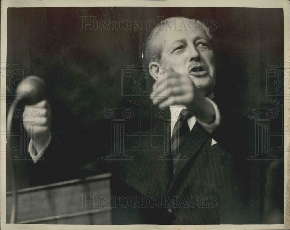 1957 Mr. Harold Macmillan, the Prime Minister  - Historic Images