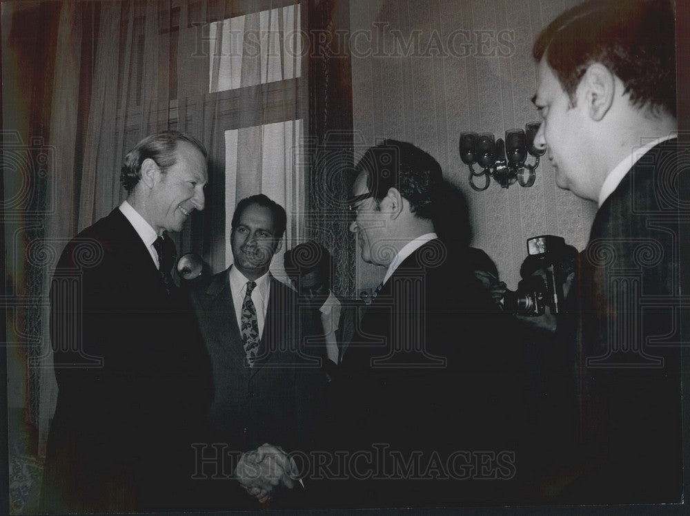 Press Photo UN Sec Gen Kurt Waldheim in Bulgaria - KSB04243 - Historic Images