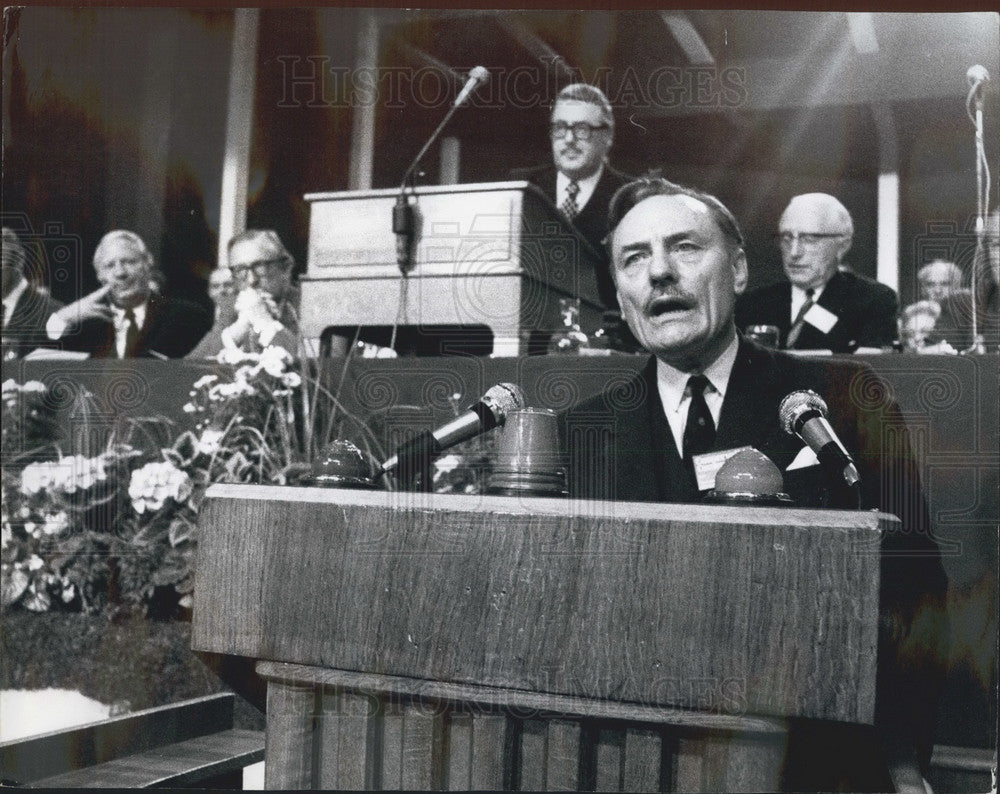 Press Photo Mr. Enoch Powell ,Conservative Party Conference - KSB04247 - Historic Images