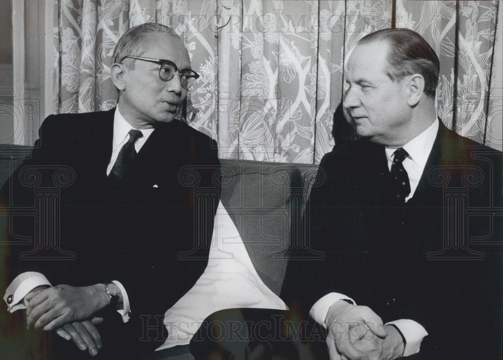 1971 Press Photo Mr. U Thant Secretary General United Nations Geneva Switzerland - Historic Images