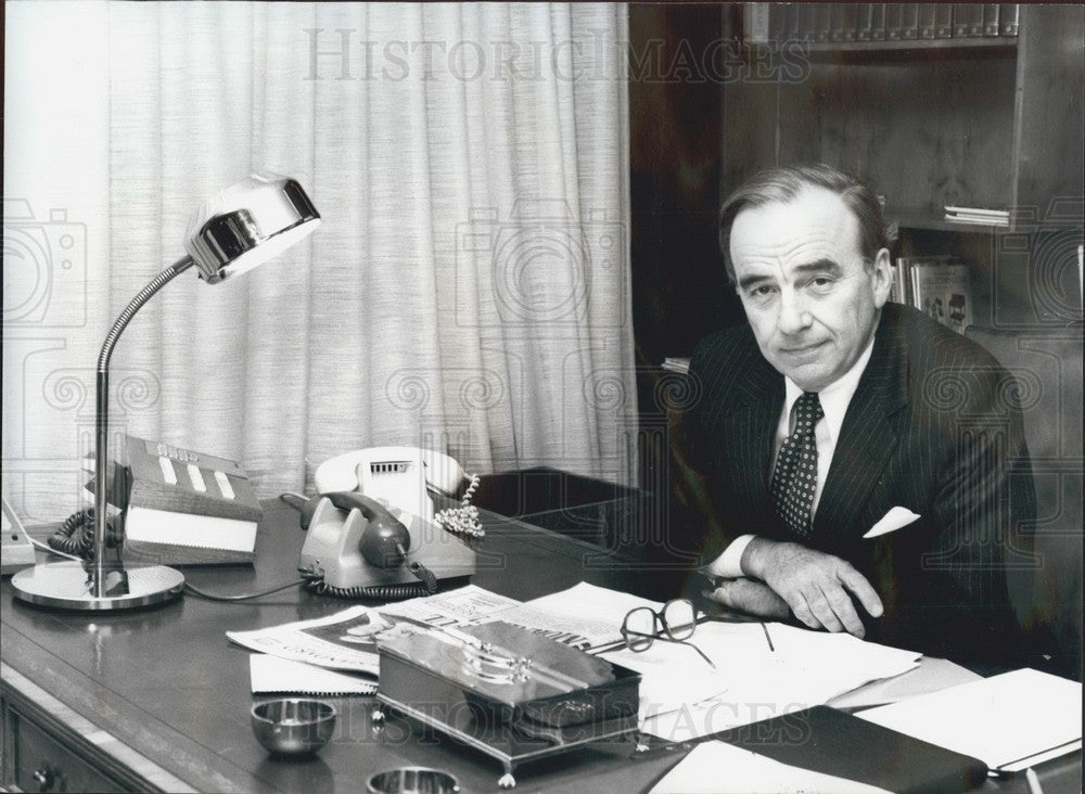1981, Mr. Rupert Murdoch Owner of the Sn & News of the World - Historic Images