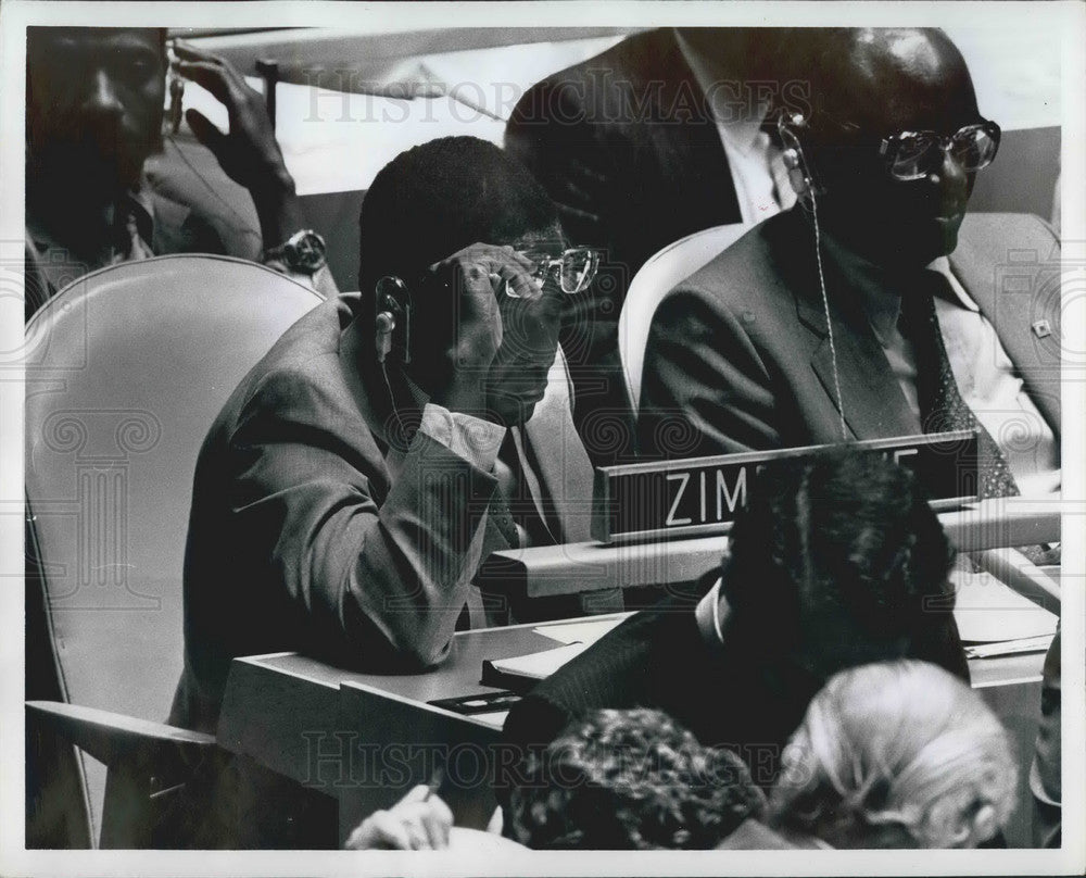 Press Photo Mr. Robert Mugabe - KSB04695 - Historic Images