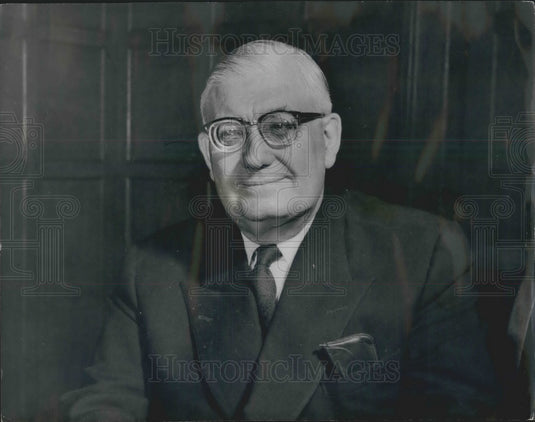 1961 Press Photo Lord Roy Thomson, head of Thomson Allied Newspapers. - Historic Images
