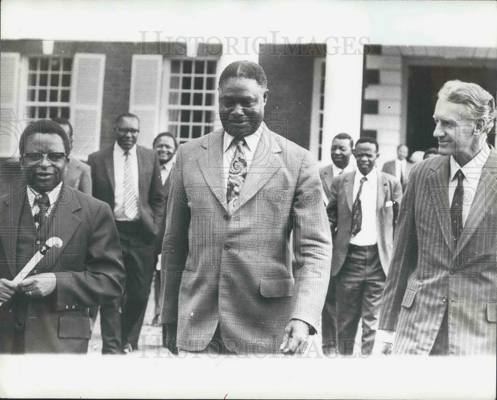 Press Photo Bishop Abel Muzorewa - KSB04803 - Historic Images