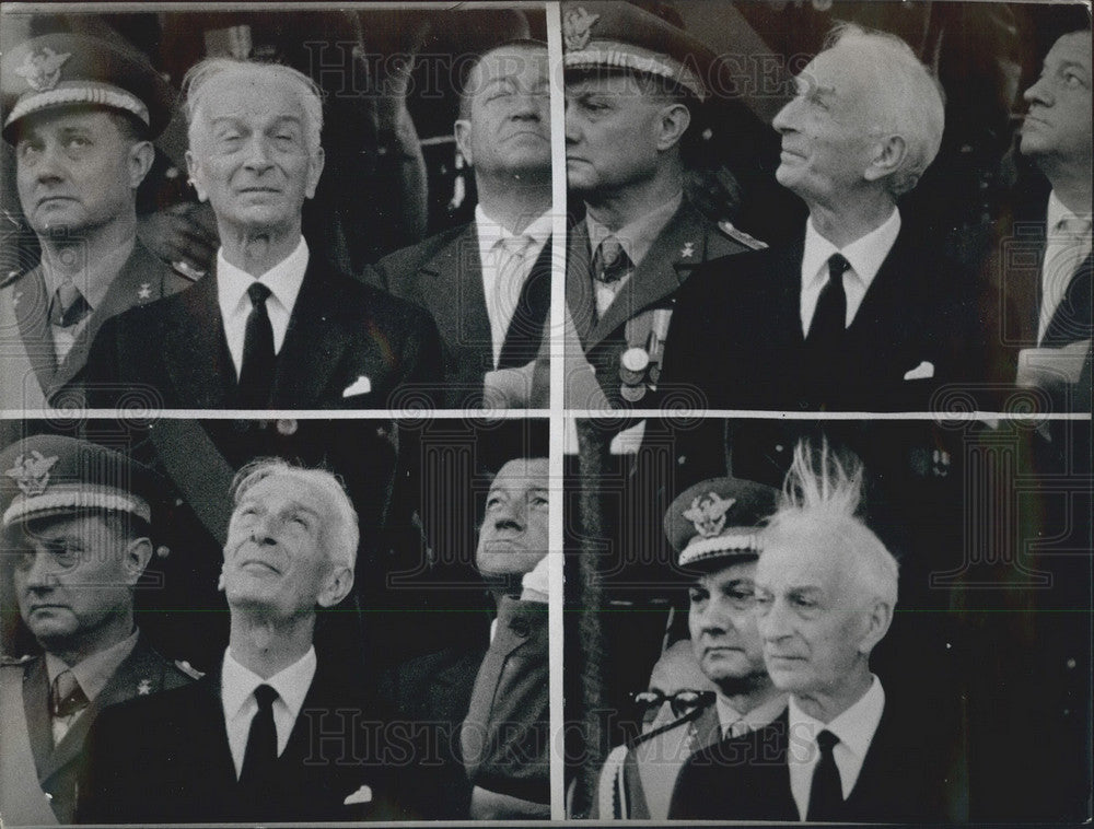 1962, Italian President Sengi & Military Personalities - KSB04879 - Historic Images