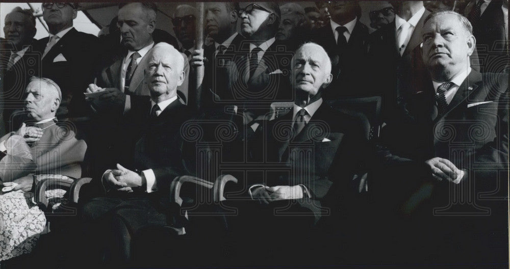 1963 Italian President Antonio Segni in Munich - Historic Images