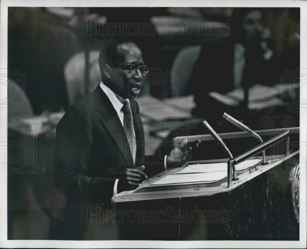 1978, President Leopold Senghor of Senegal - KSB04943 - Historic Images