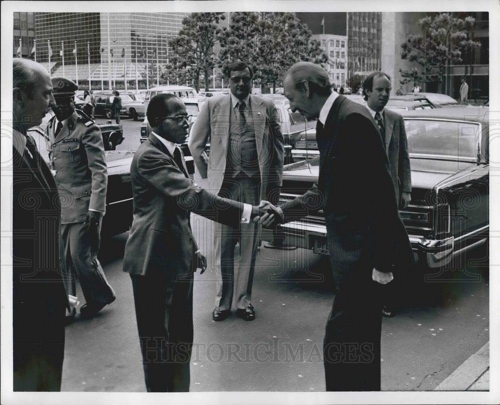 1978 Press Photo President Leopold Senghor of Senegal - KSB04945 - Historic Images