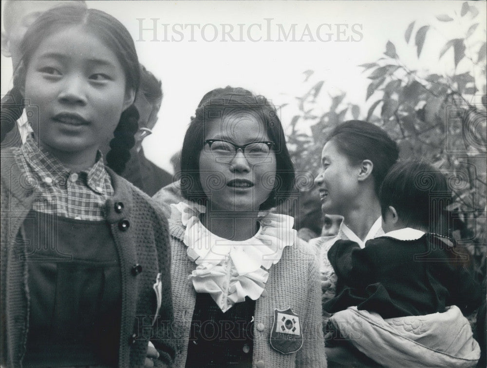 Press Photo Korean Children in Pestaloozi Village Trogen - KSB05211-Historic Images