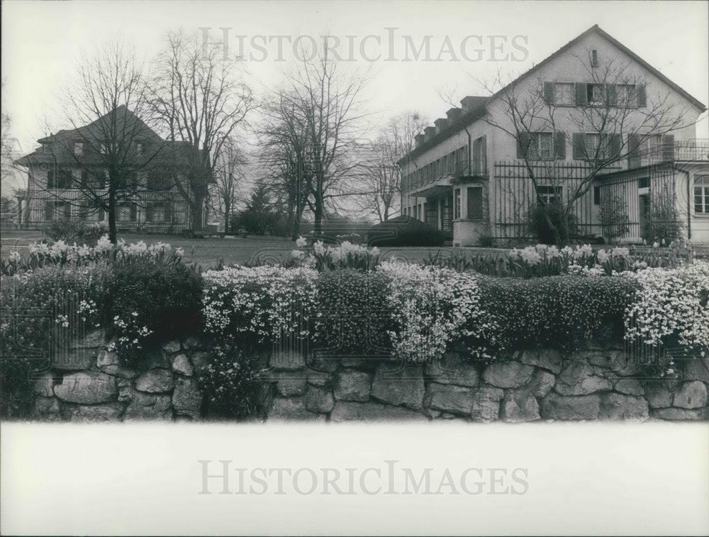 Press Photo Nehof Pestalozzi's Farm near Zurich - Historic Images
