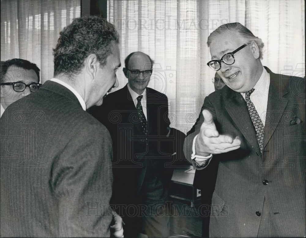 1971  Mr. Rippon, Britain's Chief Common Market Negotiator - Historic Images