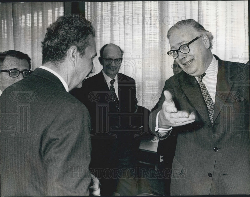 1971, Mr. Rippon, Britain's Chief Common Market Negotiator - Historic Images