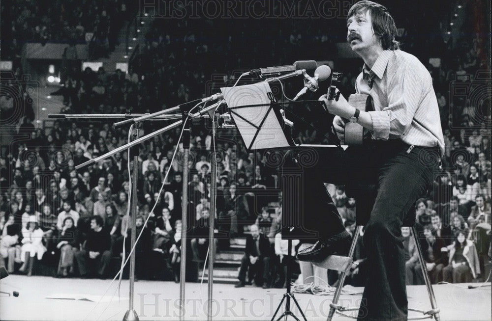 Wolf Biermann in Concert in Munich  - Historic Images