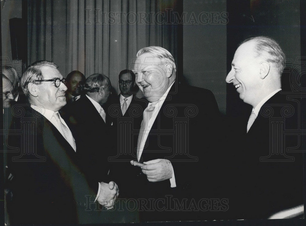 1958, Professor Dr. Erhard ,Dr. Heinrich Troeger - KSB05349 - Historic Images