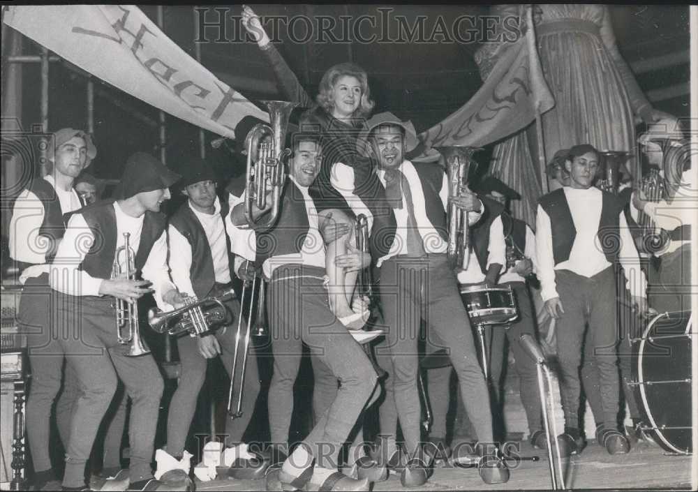 1962 Felue Band, Fine Arts School&#39;s Best, &amp; Composer Claude Blondy - Historic Images