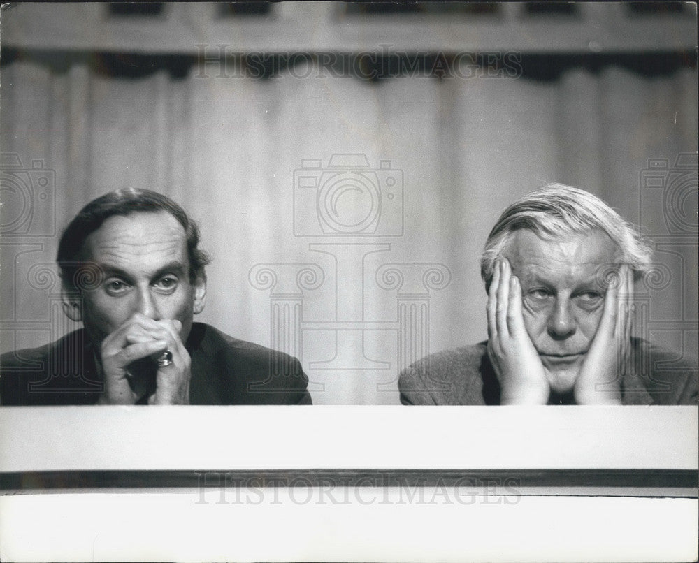 1977 Press Photo Jeremy Thorpe and Jo Grimmond ,Liberal Party Conference-Historic Images