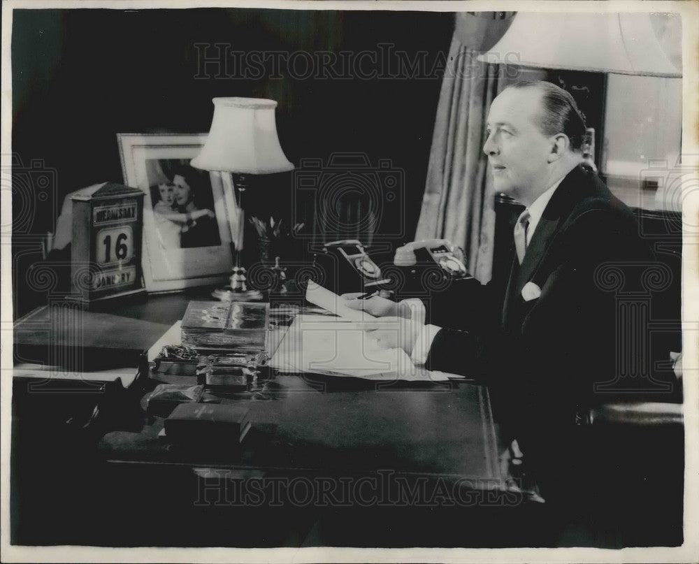 1957 Chancellor of the Exchequer,Mr. Peter Thorneycroft - Historic Images