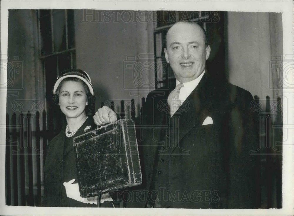 1957 Press Photo Chancellor of the Exchequer,Mr Peter Thornycroft - KSB05631-Historic Images