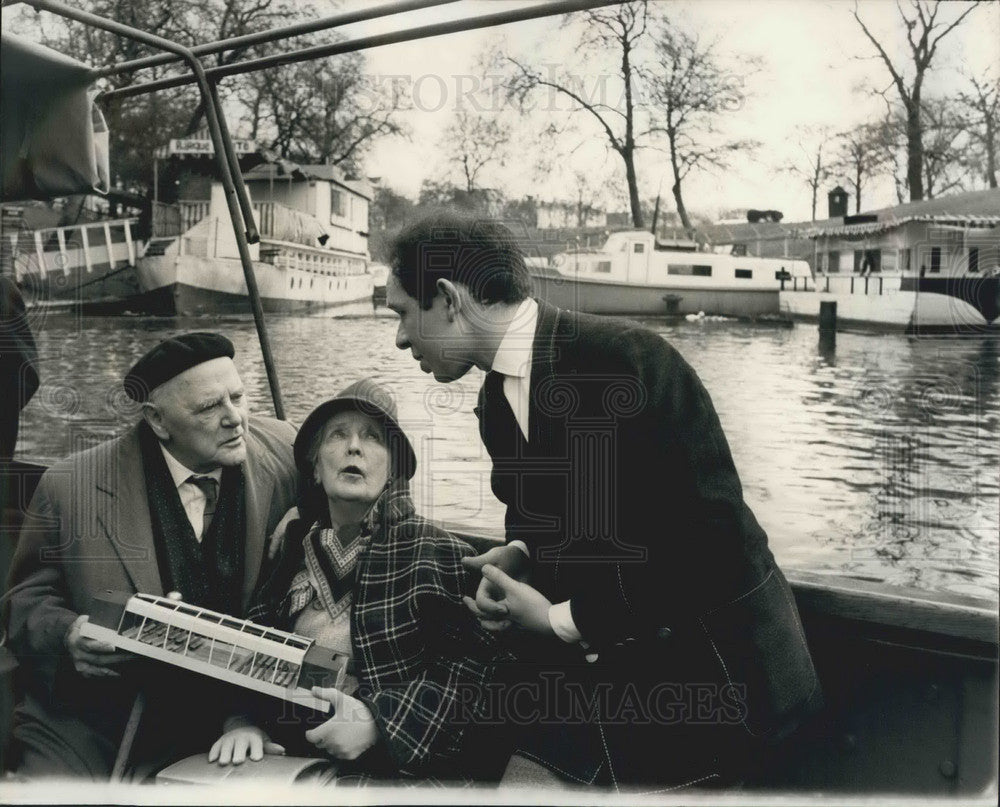 1967, Stage Actress Dame Sybil Thorndike, Sir Lewis Casson - Historic Images