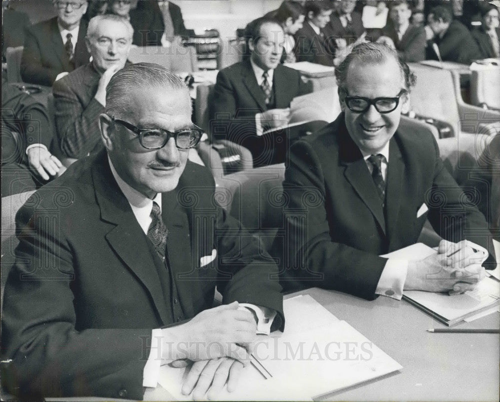 1973 Press Photo Council of Ministers of the enlarged EEC - KSB05711-Historic Images