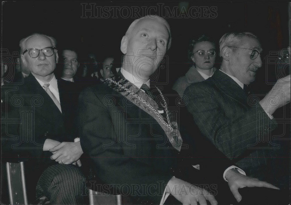 1955 H.E. Baron Van Boetzlaer, Dutch Ambassador To Paris - Historic Images