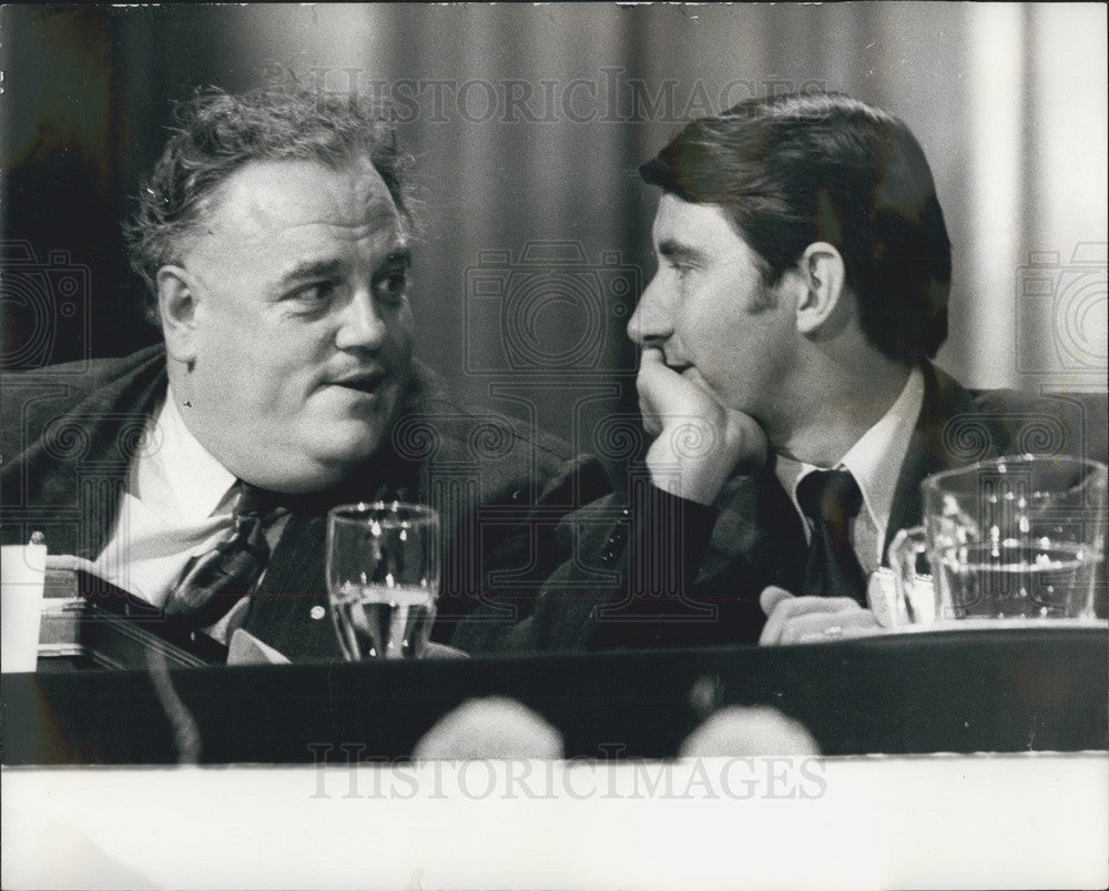 Press Photo Cyril Smith (left) and David Steel - KSB06089 - Historic Images