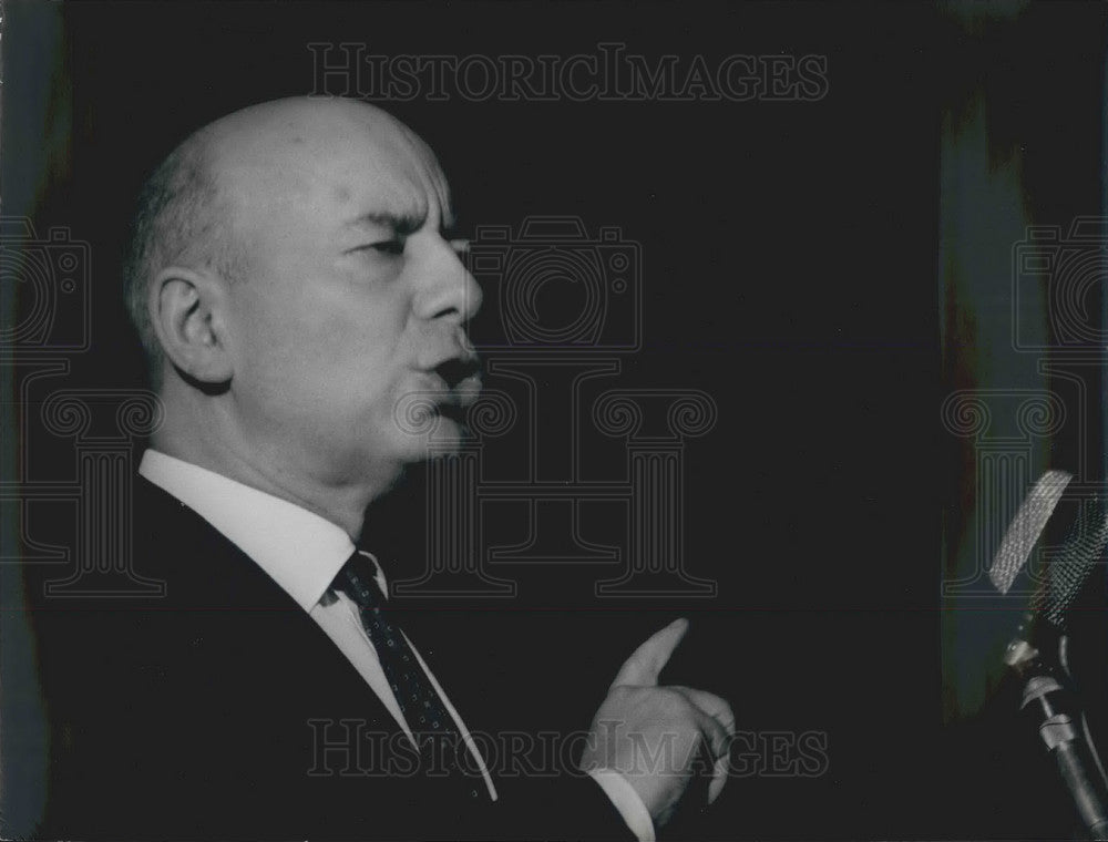 Press Photo Giancarlo Pajetta Communist Deputy - Historic Images