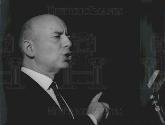 Press Photo Giancarlo Pajetta Communist Deputy - Historic Images