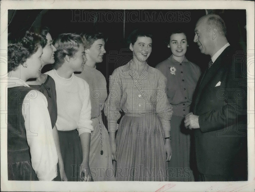 Press Photo Mr. Otto Preminger Hollywood producer-director St. Joan - KSB06555 - Historic Images