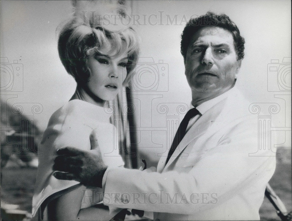 1968, Actors Dorothy Province and Raf Vallone - KSB06609 - Historic Images