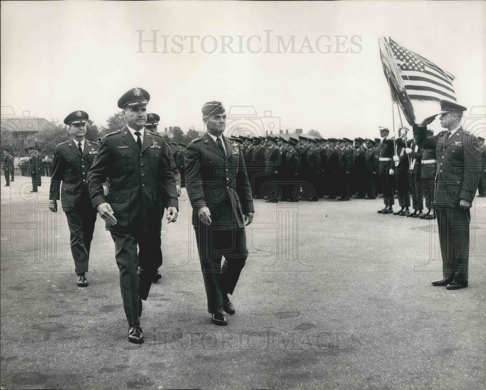 1966 Press Photo U.S Third Air Force &quot; Change of Command &quot; Ceremony - KSB06681-Historic Images