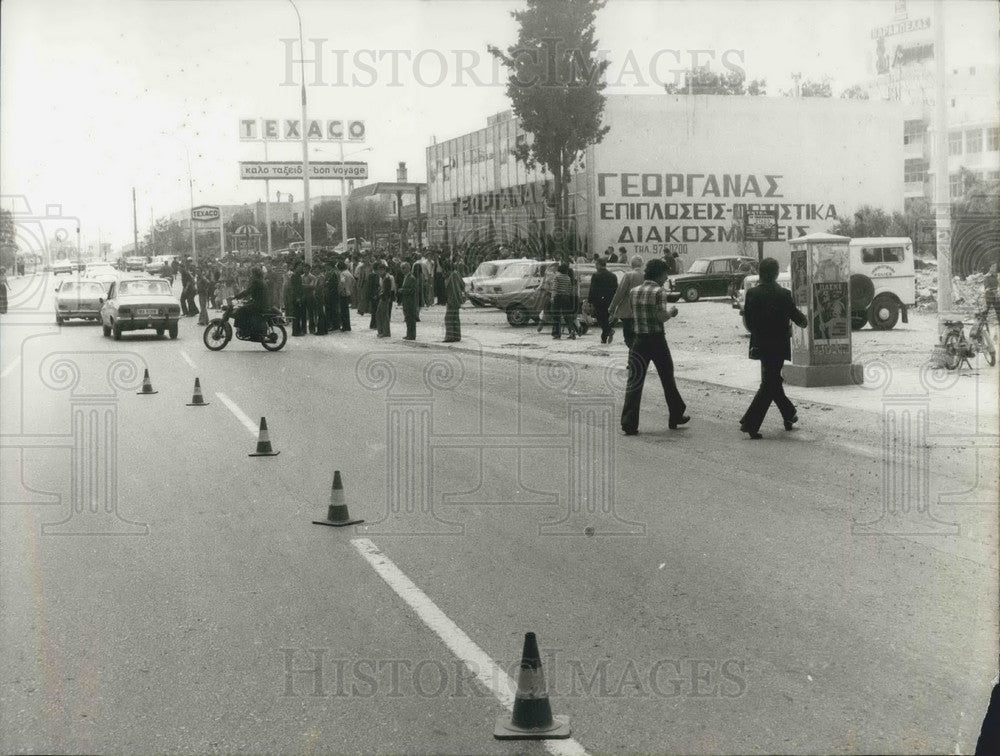 Press Photo Death of Alexandros Panacoulis - KSB07103 - Historic Images