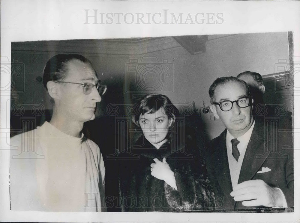 1958 Press Photo Tyrone Power Dies Of A Heart Attack - KSB07117-Historic Images